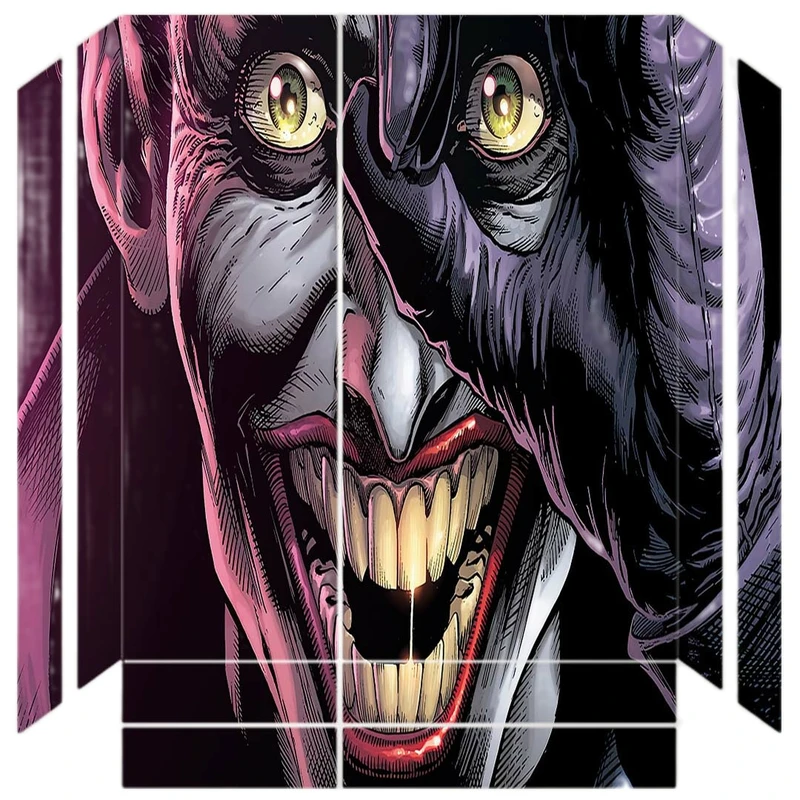 برچسب پلی استیشن ۴ مدل طرح   joker danger laugh na  کد PS-10108