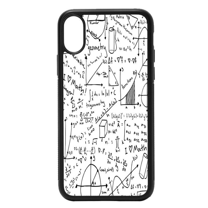 کاور طرح ریاضی کد 0684 مناسب برای گوشی موبایل اپل iphone x/xs
