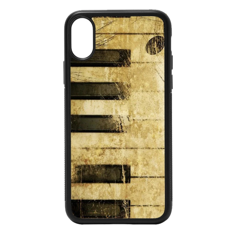 کاور طرح پیانو کد 0700 مناسب برای گوشی موبایل اپل iphone x/xs