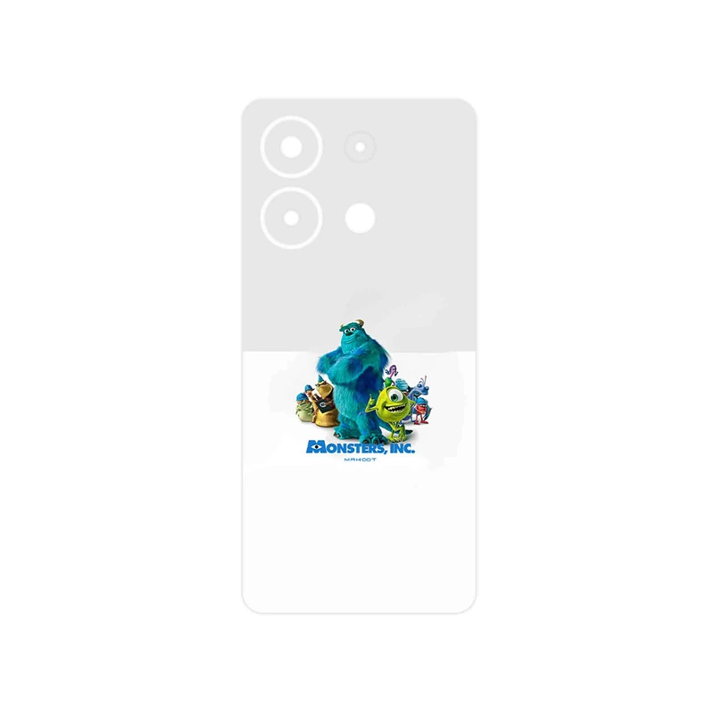 برچسب پوششی ماهوت مدل Monsters Inc مناسب برای گوشی موبایل شیائومی Redmi Note 13 4G