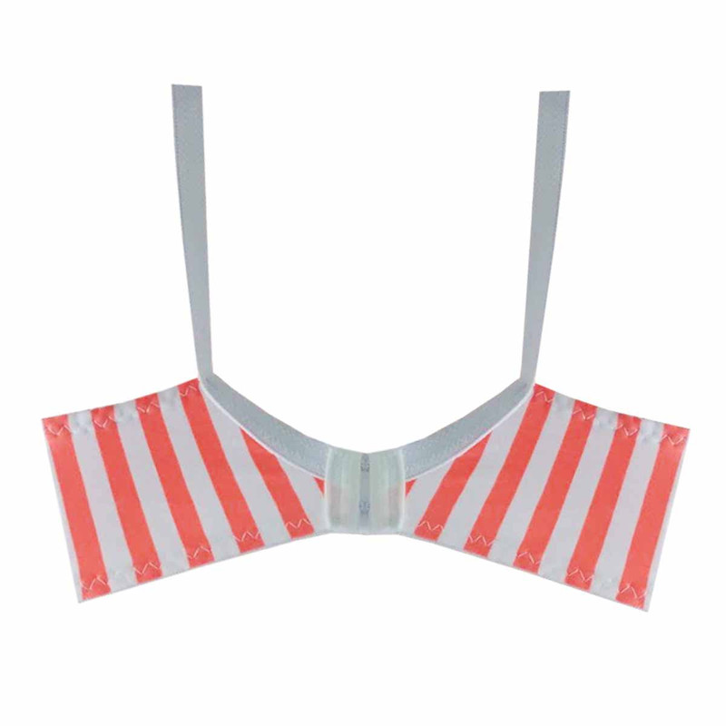 سوتین زنانه ثمین بافت مدل Oidd-BrW001097 رنگ نارنجی