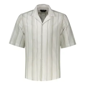 پیراهن آستین کوتاه یقه برگردان مردانه پاتن جامه مدل 04MC8015