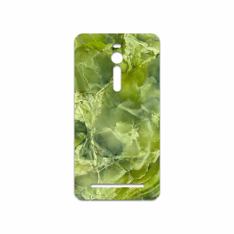 برچسب پوششی ماهوت مدل Green Crystal Marble مناسب برای گوشی موبایل ایسوس Zenfone 2