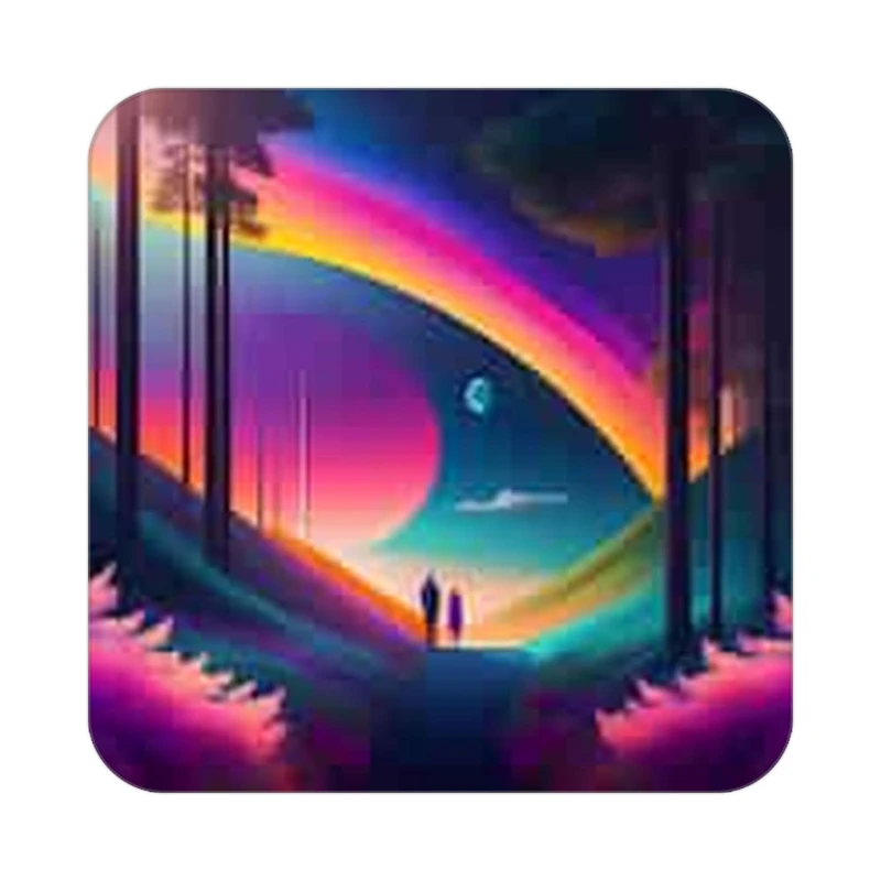 زیر لیوانی کاکتی مدل عاشقانه کد mp10040