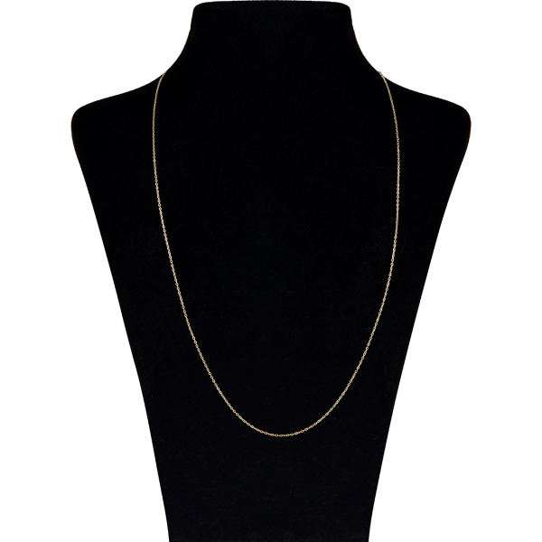 زنجیر طلا 18 عیار گالری مرجان مدل 0873 زنجیر طلا 18 عیار گالری مرجان مدل 0873