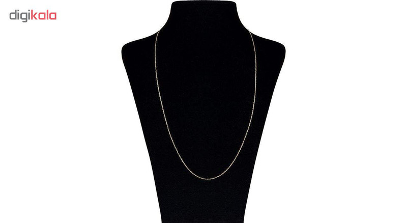 زنجیر طلا 18 عیار گالری مرجان مدل 0873 زنجیر طلا 18 عیار گالری مرجان مدل 0873