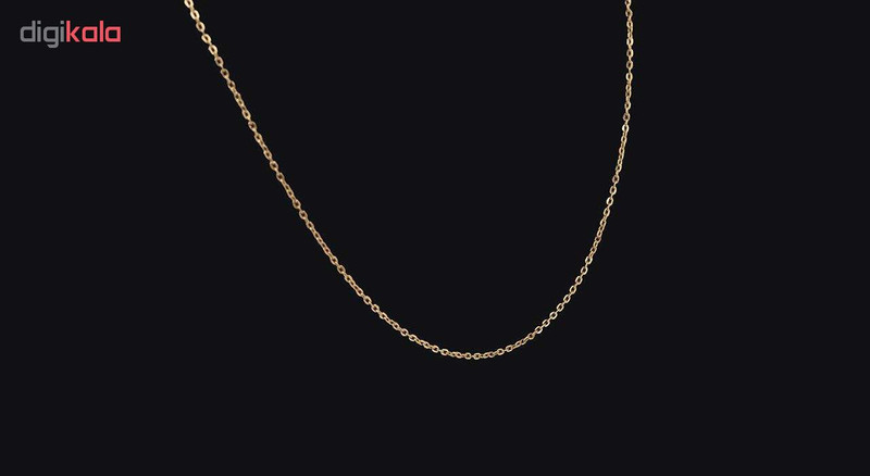 زنجیر طلا 18 عیار گالری مرجان مدل 0873 زنجیر طلا 18 عیار گالری مرجان مدل 0873