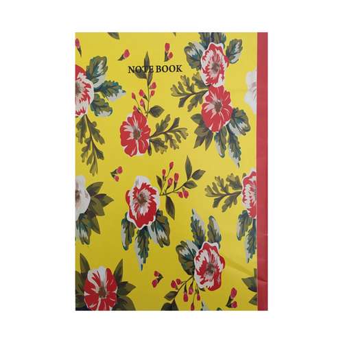 دفتر شطرنجی 30 برگ مدل گل کد 66