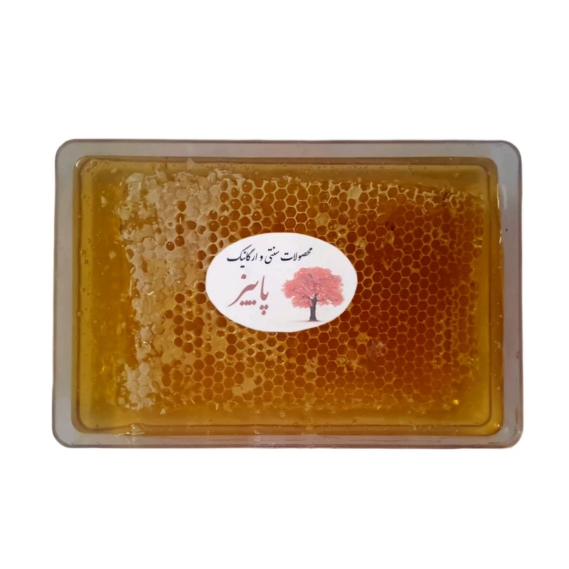 عسل طبیعی موم‌دار - ۱۰۰۰ گرم