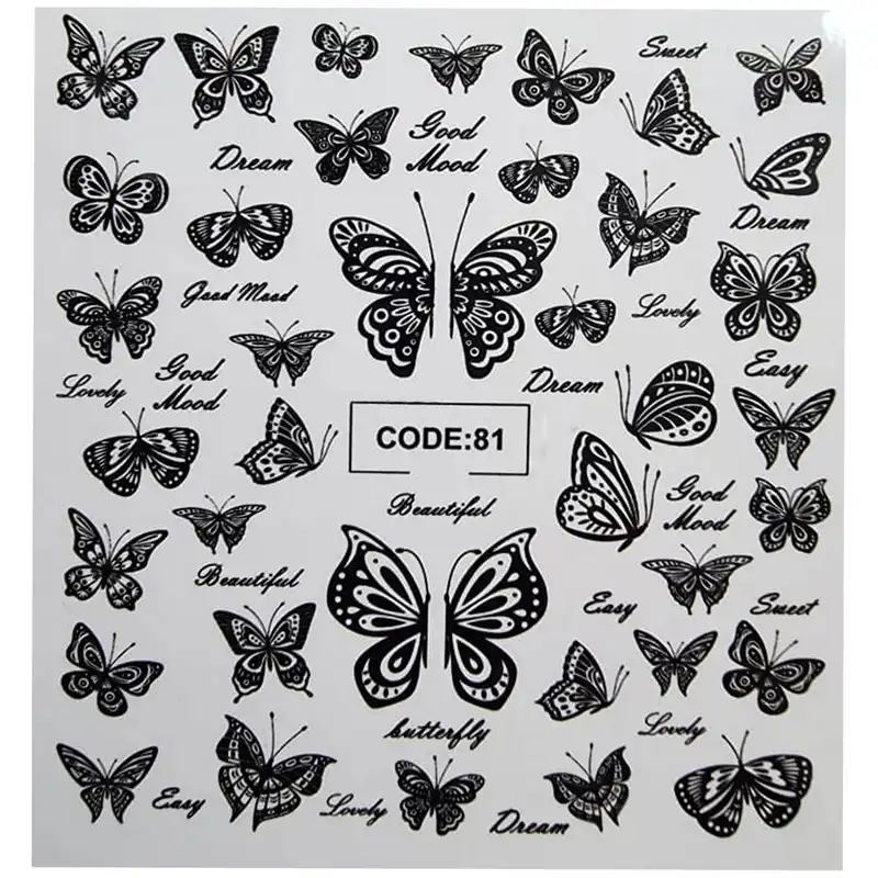 لنز ناخن مدل CODE81