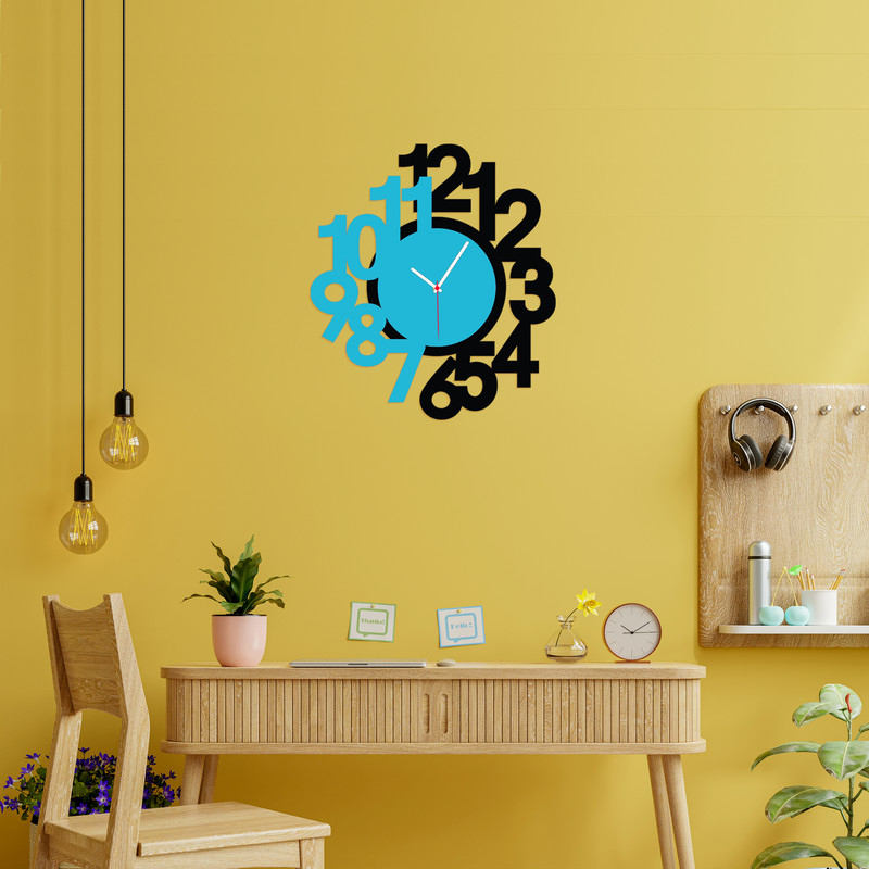 ساعت دیواری ماهوت طرح اعداد کد 088