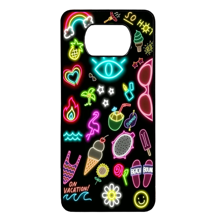 کاور گالری وبفر طرح شلوغ مناسب برای گوشی موبایل شیائومی poco x3 nfc