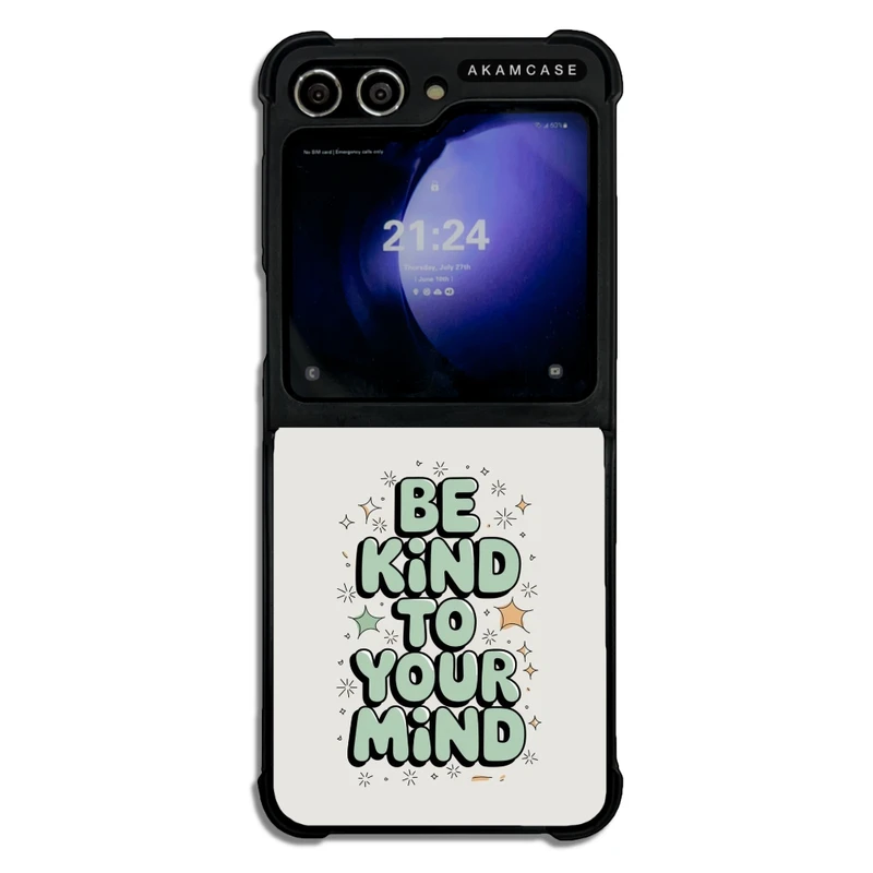 کاور آکام مدل AMC-WSGZFLIP5-POSITIVE-32 مناسب برای گوشی موبایل سامسونگ Galaxy Z Flip 5