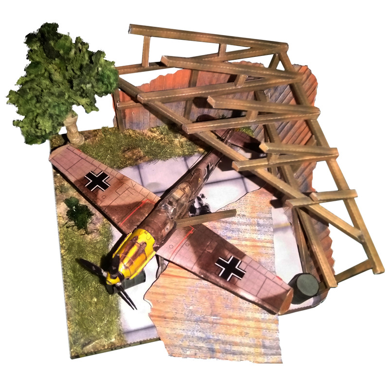 ساختنی مدل جنگنده کد BF-109