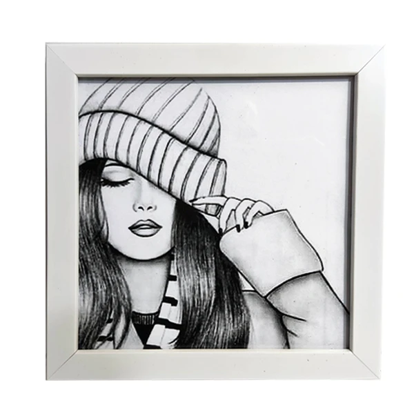 تابلو مدل دختر رمانتیک