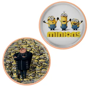 تراش مدل مخزن دار طرح کارتون مینیون ها کد S11370-387 بسته دو عددی