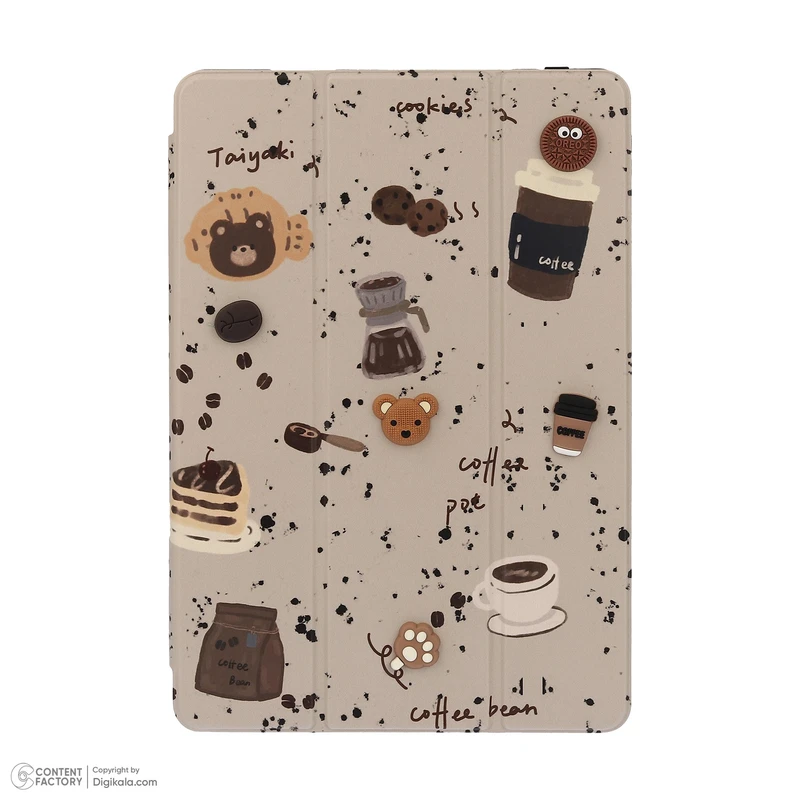 کیف کلاسوری دی کیس مدل Coffee مناسب برای تبلت شیائومی Redmi Pad Pro-12.1 inch