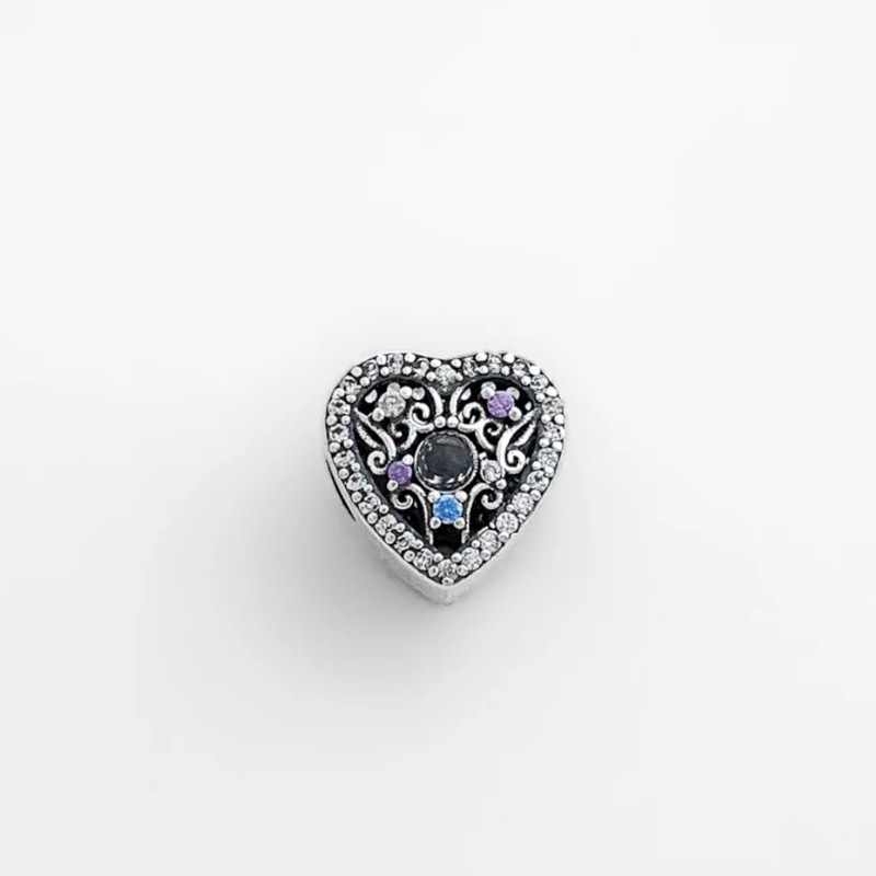 آویز گردنبند نقره زنانه پاندورا مدل Heart charm 65220