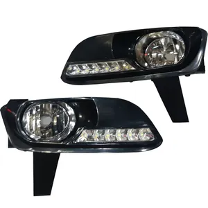 چراغ مه شکن جلو خودرو فرهاد مدل لنزدار led مناسب برای پژو پارس بسته 2 عددی