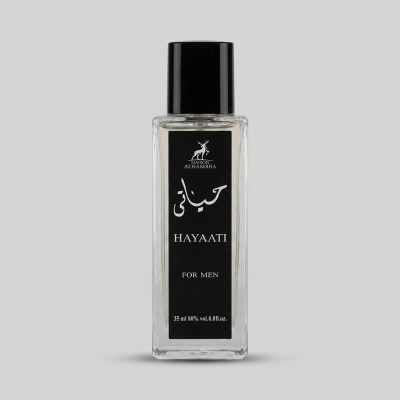 عطر جیبی مردانه الحمبرا مدل حیاتی حجم 30 میلی لیتر