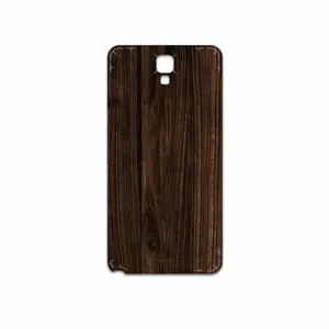 MAHOOT Dark Walnut Wood Cover Sticker for Samsung Galaxy Note 3 Neo