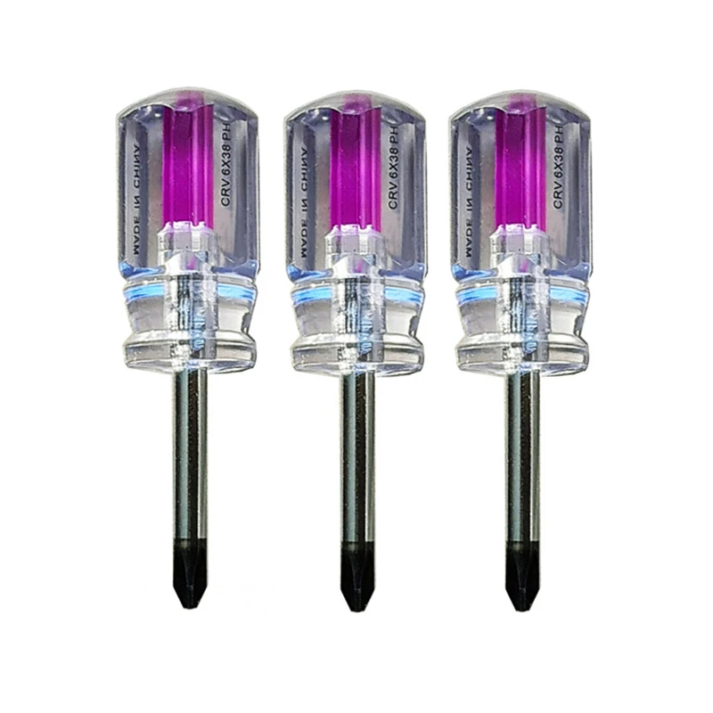 پیچ گوشتی چهارسو میکس مدل HT - 006x38 مجموعه 3 عددی