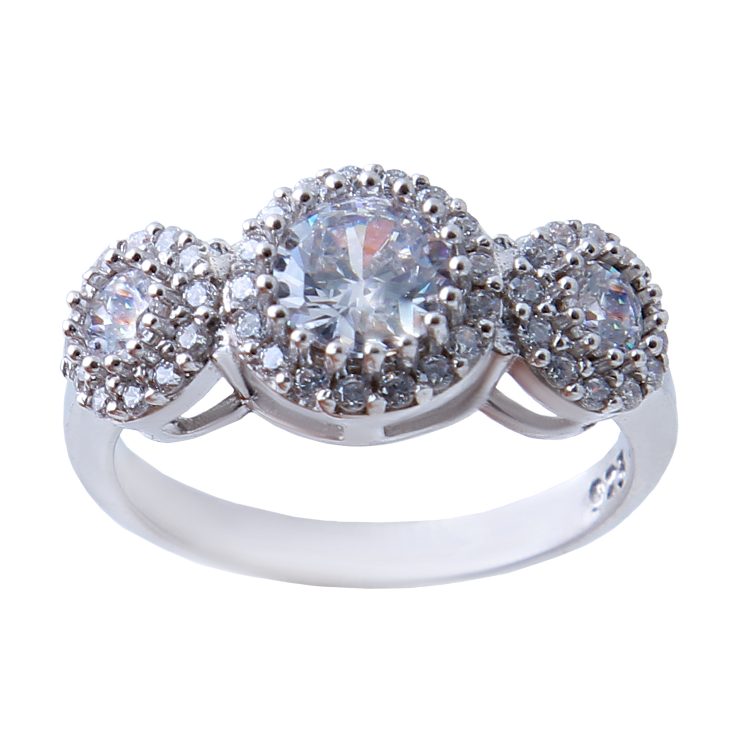    انگشتر نقره زنانه بازرگانی میلادی کد AWR_530