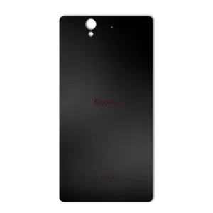 MAHOOT Black-color-shades Special Texture Cover Sticker for Sony Xperia Z