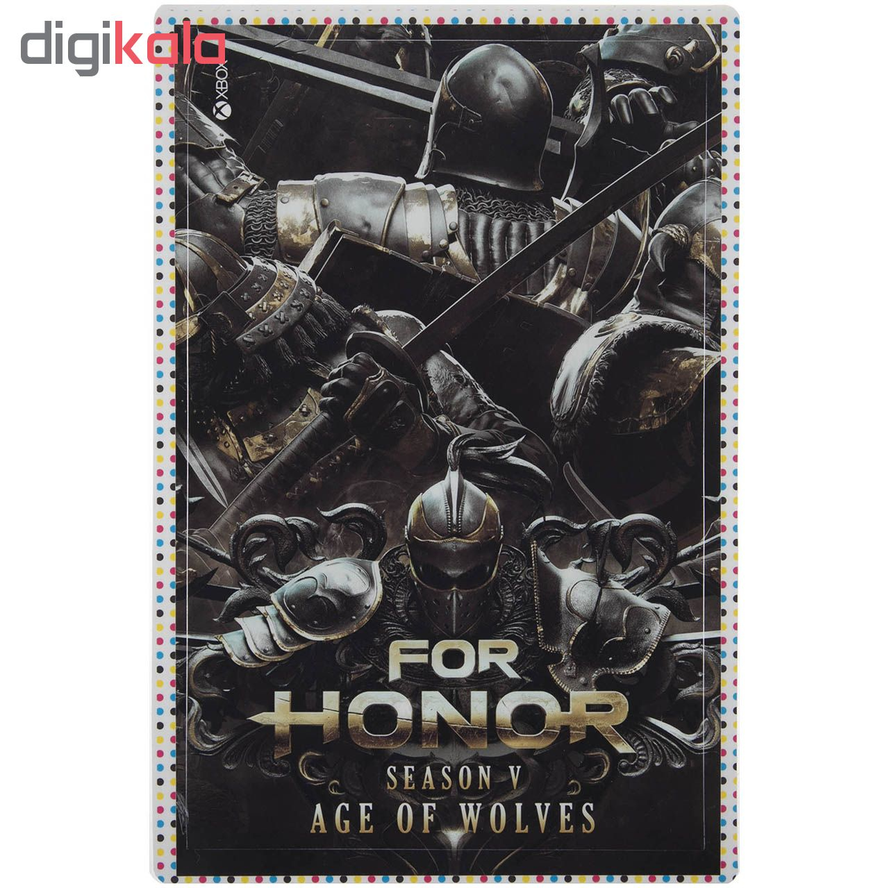 برچسب ایکس باکس وان اس پلی اینفینی مدل For Honor