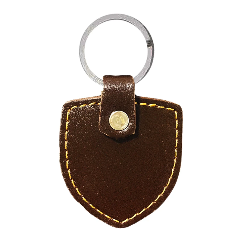 جاکلیدی چرم مدل A-K11 رنگ قهوه ای