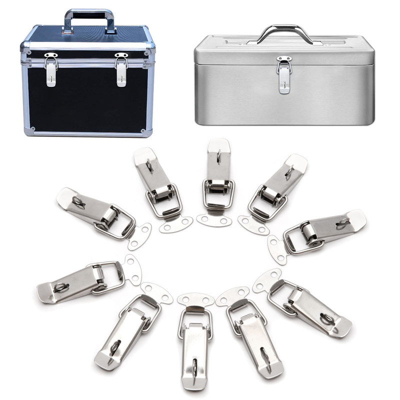 گیره مدل فنردار قفل خوردار S03L بسته 4 عددی