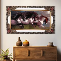 تابلو فرش ماشینی دنیای فرش کد 409