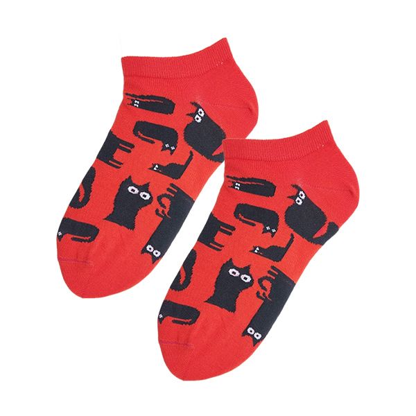 جوراب زنانه ال سون مدل گربه کد PH846 -  - 3