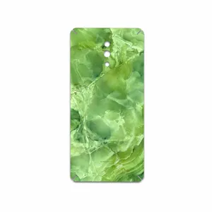 MAHOOT Green-Crystal-Marble Cover Sticker for Oppo Reno