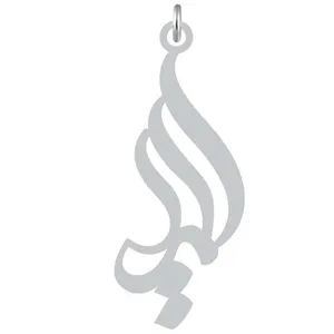 آویز گردنبند نقره کرابو طرح المیرا مدل Kn2-1190