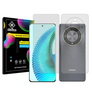Arka Glass Tough model matte screen protector suitable for Honor X9b mobile phone along with the back of the phone protector