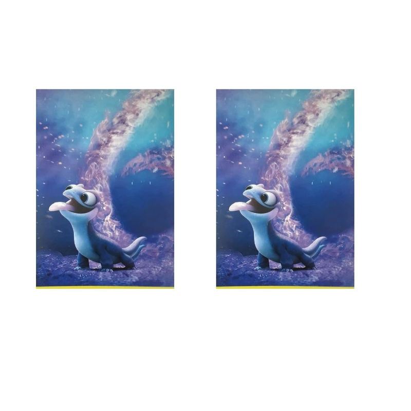 دفتر مشق 40 برگ زرین طرح مارمولک کد 007 بسته 2 عددی