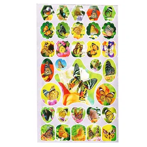 استیکر کودک طرح پروانه مدل p2