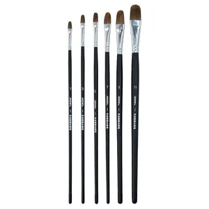 ست قلم مو زبان گربه ای ماریس کد Wolf-D0198A مجموعه 6 عددی