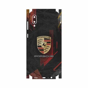 MAHOOT Porsche-Logo-FullSkin Cover Sticker for Samsung Galaxy A02