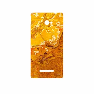 MAHOOT Gold Marble Cover Sticker for HTC 8X