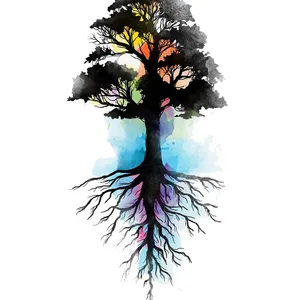 استیکر لپ تاپ طرح Natural Source