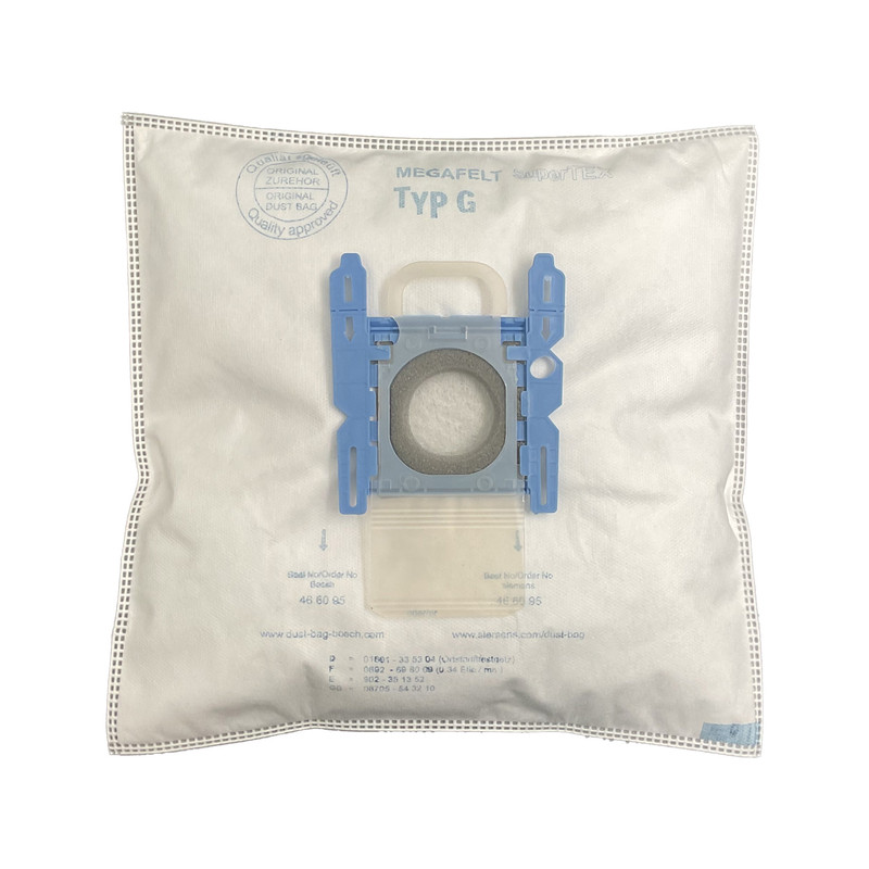 پاکت جاروبرقی مدل تایپ جی مناسب جاروبرقی پاکشوما PVC-25501W بسته 5 عددی