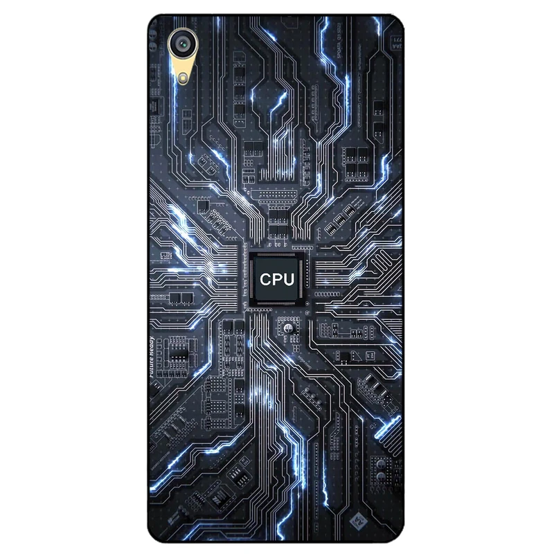کاور مگافون طرح مدار مدل 8009 مناسب برای گوشی موبایل سونی Xperia C6
