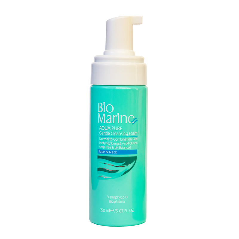 فوم شستشوی صورت بایو مارین مدل AQUA PURE حجم 150 میلی لیتر فوم شستشوی صورت بایو مارین مدل AQUA PURE حجم 150 میلی لیتر