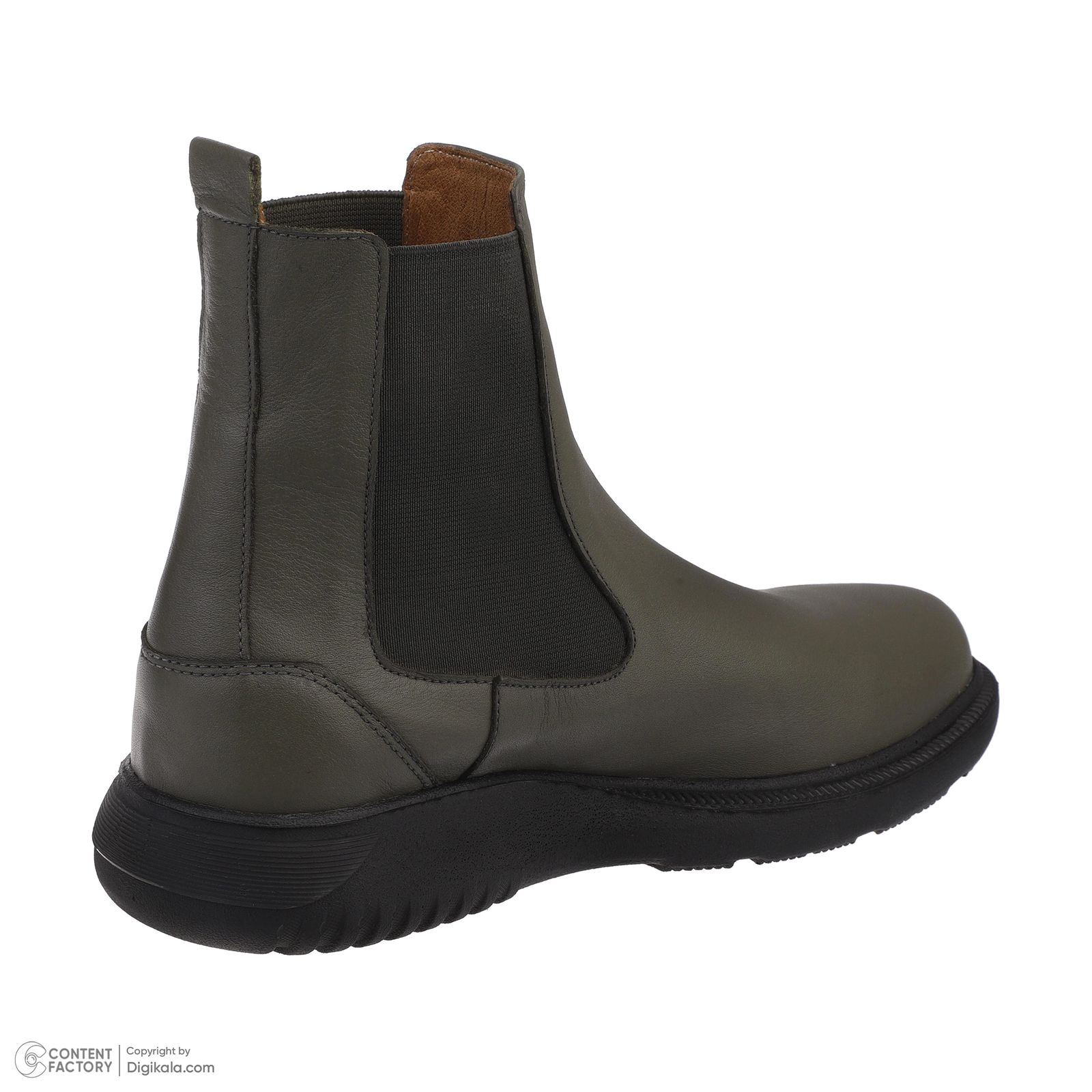 نیم بوت زنانه چرم مشهد مدل J2638-038 - - 5