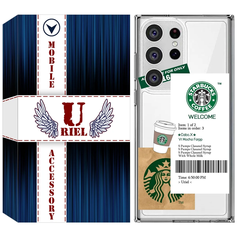 کاور یوریل مدل Clear کد 4 مناسب برای گوشی موبایل سامسونگ Galaxy S23 Ultra