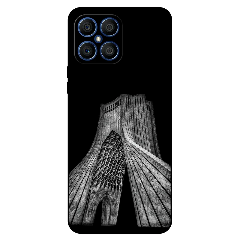 کاور مگافون طرح برج آزادی مدل 8263 مناسب برای گوشی موبایل آنر X8 5G     