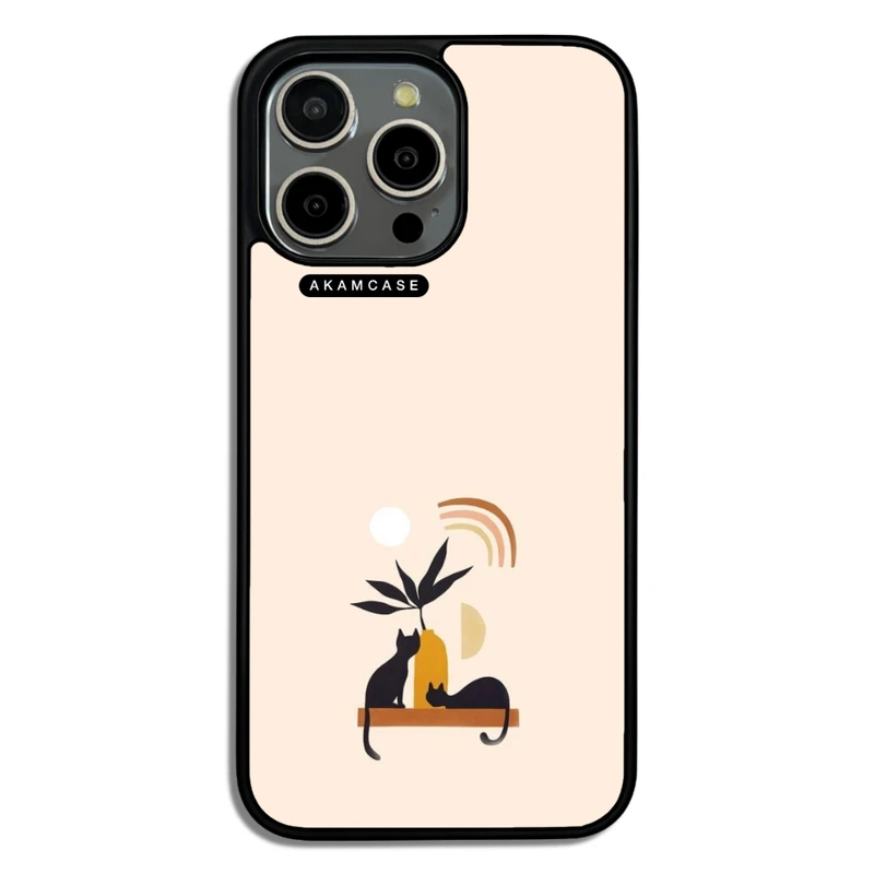 کاور آکام مدل AMC-WA15PROMAX-CATS-27 مناسب برای گوشی موبایل اپل iPhone 15 Pro Max