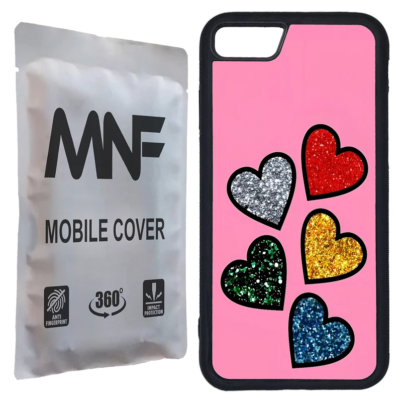 کاور ام ان اف طرح قلبی فانتزی کد P-040 مناسب برای گوشی موبایل اپل iPhone 7 / 8